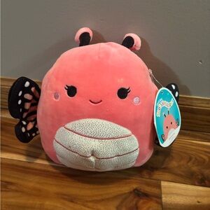 Squishmallows Andreina Pink Butterfly Plush Toy